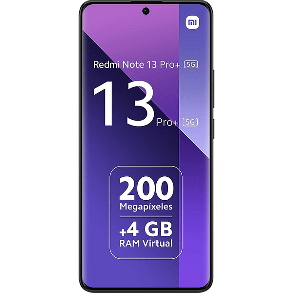 Xiaomi Redmi Note 13 PRO 5G  Pantalla Amoled 667 RAM 8GB 256GB Color Midnight Black