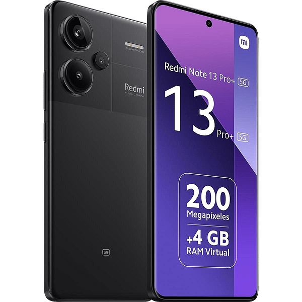 Xiaomi Redmi Note 13 PRO 5G  Pantalla Amoled 667 RAM 8GB 256GB Color Midnight Black