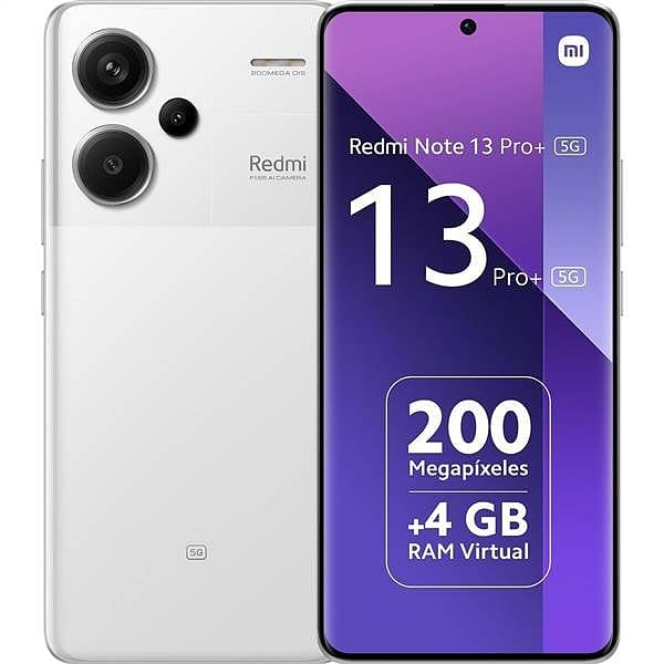 Xiaomi Redmi Note 13 PRO 5G  Pantalla Amoled 667 RAM 8GB 256GB Color Moonlight White