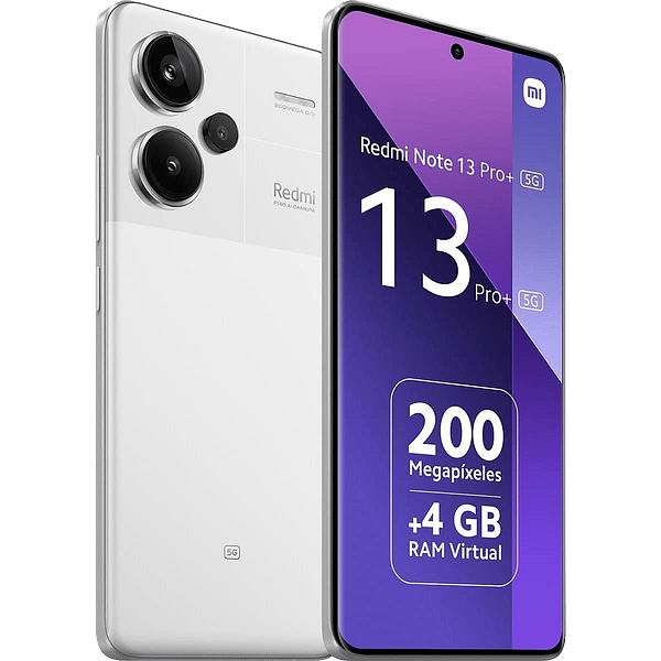 Xiaomi Redmi Note 13 PRO 5G  Pantalla Amoled 667 RAM 8GB 256GB Color Moonlight White