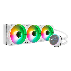 Abysm Artic White 360 ARGB  Refrigeración líquida Blanca
