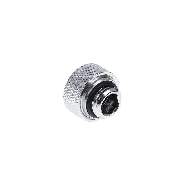 Alphacool para tubo rigido 13MM cromado pack 6  Racor