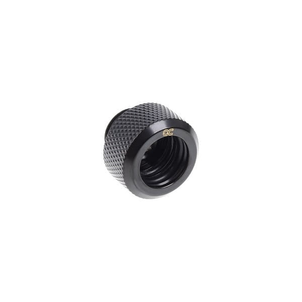 Alphacool para tubo rigido 13MM negro pack 6  Racor