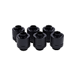Alphacool para tubo blando 13MM negro pack 6  Racor