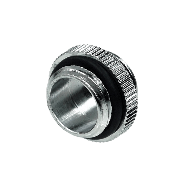 Alphacool G 14 doble rosca MM cromado  Adaptador