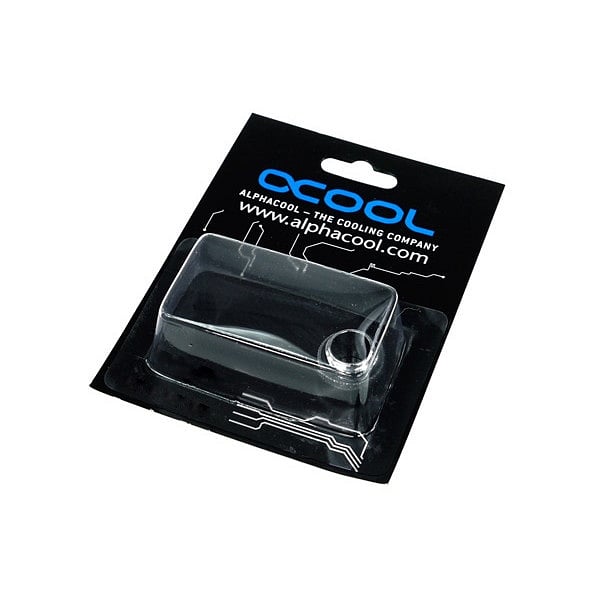 Alphacool G 14 doble rosca MM cromado  Adaptador