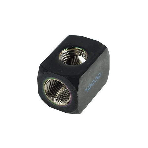 Alphacool T 3 x G14 negro  Adaptador