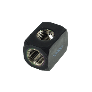 Alphacool T 3 x G14 negro  Adaptador