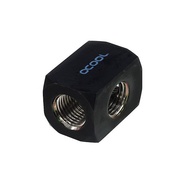 Alphacool T 3 x G14 negro  Adaptador