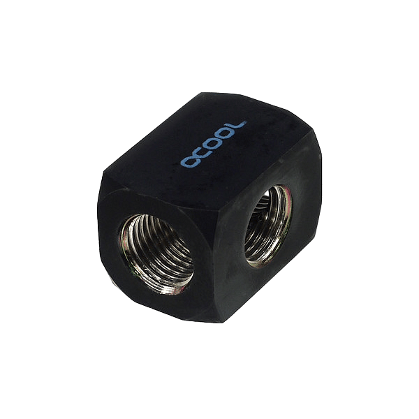Alphacool T 3 x G14 negro  Adaptador