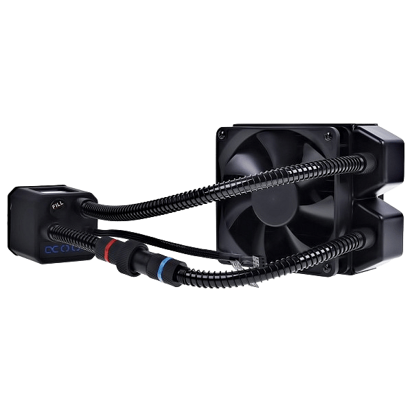 Alphacool Eisbaer 120 CPU negro  Refrigeración líquida