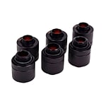 Alphacool 13MM negro pack 6 para tubo blando Racor