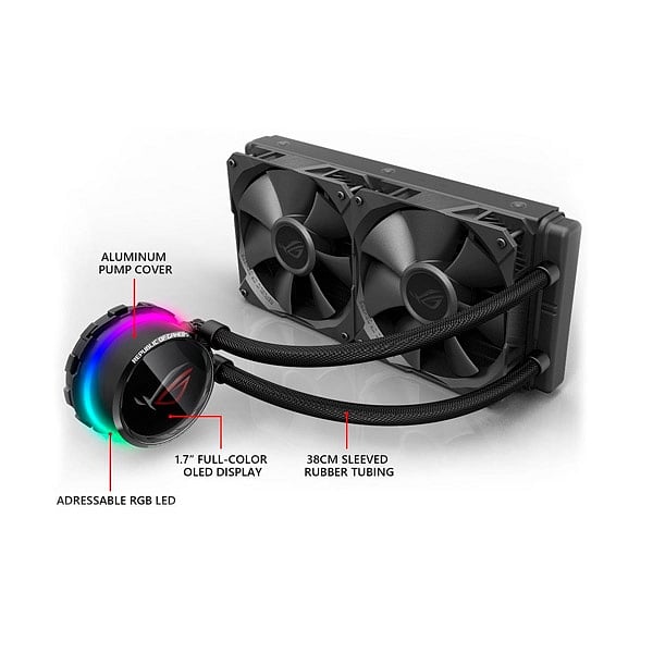 Asus ROG Ryuo 240 mm  Refrigeración líquida