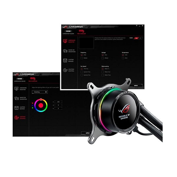 Asus ROG Ryuo 240 mm  Refrigeración líquida