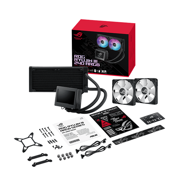 ASUS ROG RYUJIN III 240 ARGB  Refrigeración líquida LCD