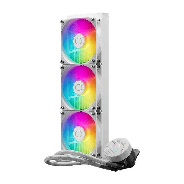 Cooler Master Masterliquid 360L Core ARGB  Refrigeración Líquida Blanca
