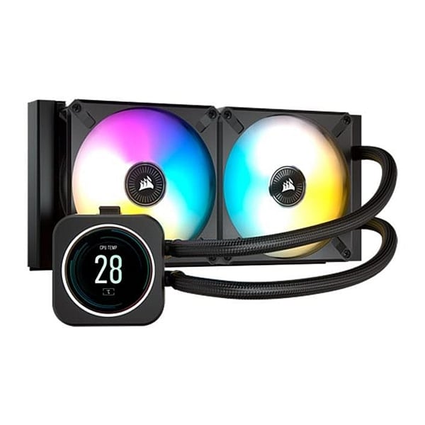 Corsair H100i Elite RGB con LCD  Refrigeración Líquida