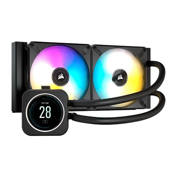Corsair H100i Elite RGB con LCD  Refrigeración Líquida