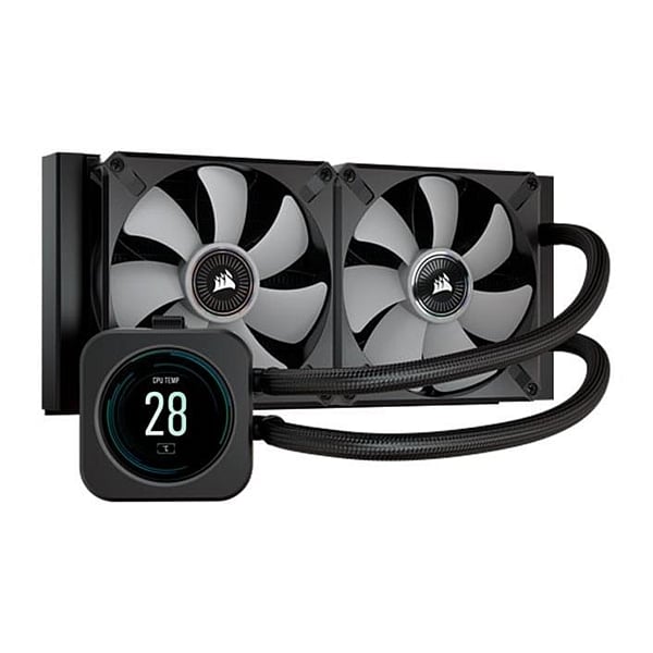 Corsair H100i Elite RGB con LCD  Refrigeración Líquida