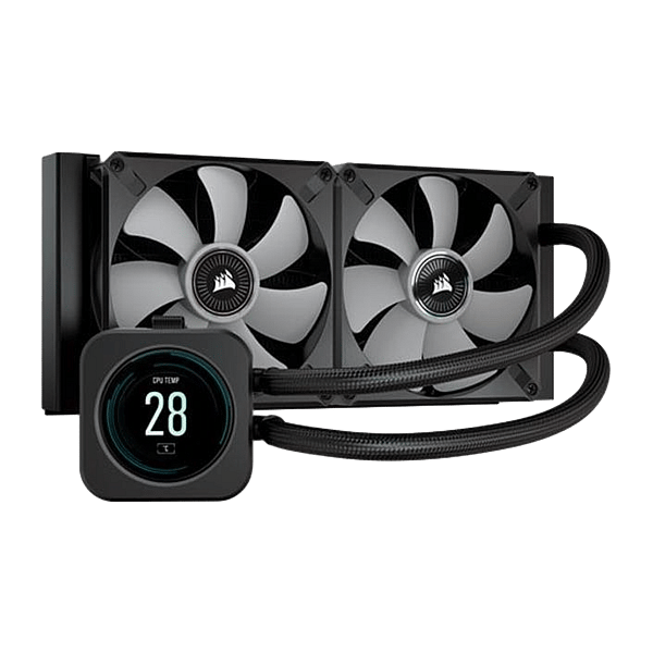 Corsair H100i Elite RGB con LCD  Refrigeración Líquida