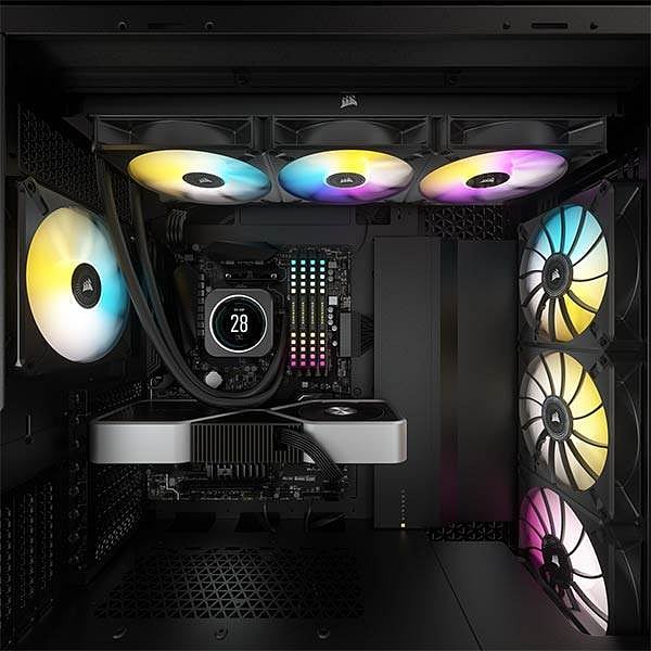 Corsair H170i Elite RGB con LCD  Refrigeración Líquida