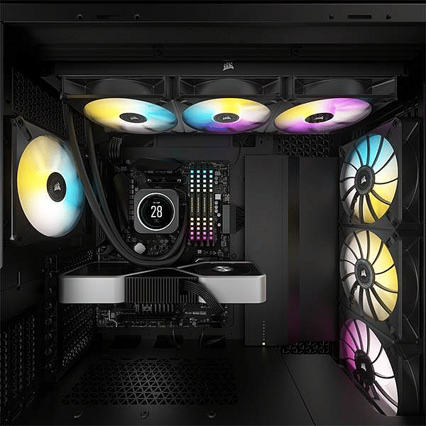 Corsair H170i Elite RGB con LCD  Refrigeración Líquida