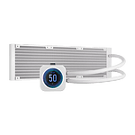 Corsair iCUE H150i Elite LCD XT White 360mm  Refrigeración Líquida