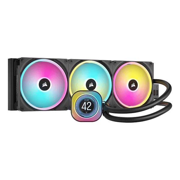 Corsair iCUE Link H170i LCD  Refrigeración Líquida RGB 420mm