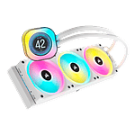 Corsair iCUE Link H150i LCD  Refrigeración Líquida Blanca RGB 360mm