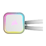 Corsair iCUE H100i RGB Elite AIO 240mm  Refrigeración Líquida Blanca