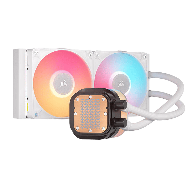 Corsair iCUE Link Titan 240 RX RGB LCD  Refrigeración Líquida Blanca