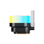 Corsair iCUE Link Titan 360 RX RGB LCD  Refrigeración Líquida Blanca