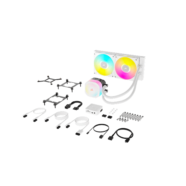 Corsair iCUE Link Titan 240 RX RGB  Refrigeración Líquida Blanca