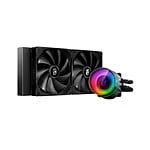 Deepcool Castle 280EX ARGB Black  Refrigeración Líquida