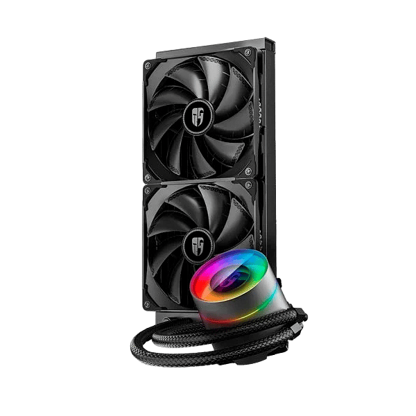 Deepcool Castle 280EX ARGB Black  Refrigeración Líquida