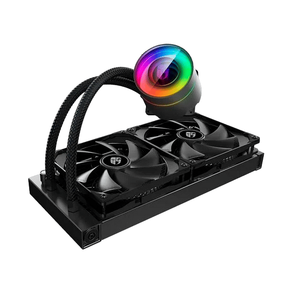 Deepcool Castle 280EX ARGB Black  Refrigeración Líquida
