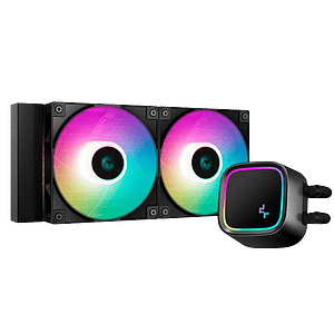 DeepCool LE520 Black 240 ARGB  Refrigeración Líquida