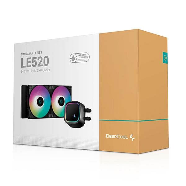 DeepCool LE520 Black 240 ARGB  Refrigeración Líquida