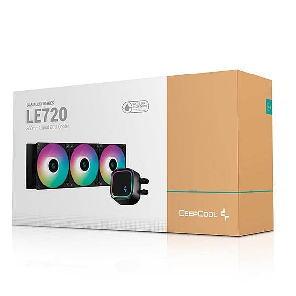 DeepCool LE720 Black 360 ARGB  Refrigeración Líquida