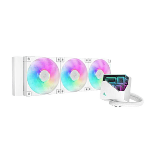 Deepcool LT360 ARGB  Refrigeración líquida Blanca