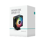 Deepcool AG400 ARGB V2  Disipador CPU Deepcool AG400 ARGB V2  Disipador CPU