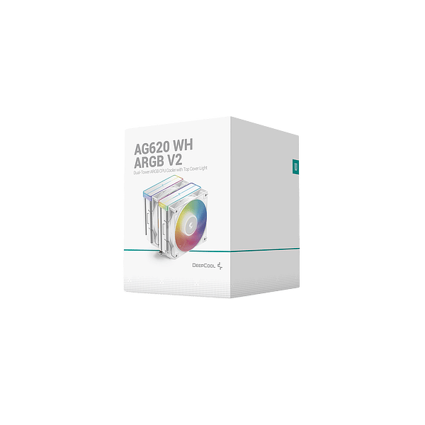 Deepcool AG620 WH ARGB V2  Dsipador CPU Blanco