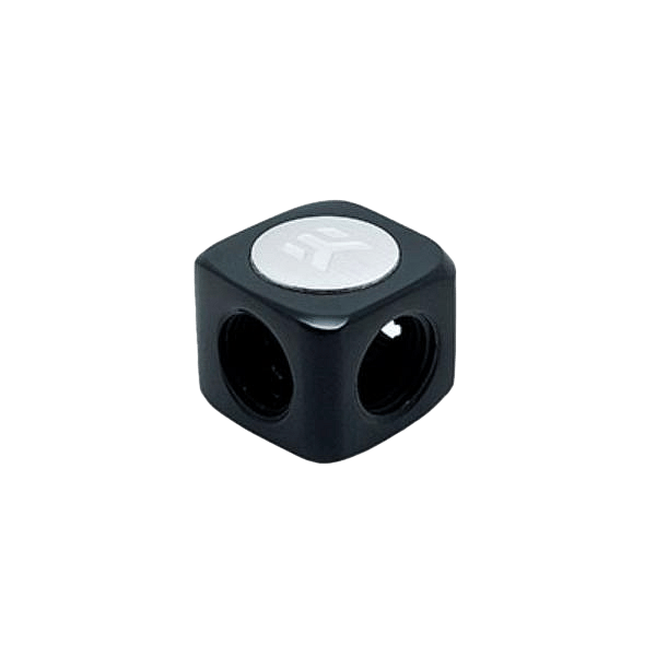 EKWB EKAF T 3x G14 F negro  Splitter