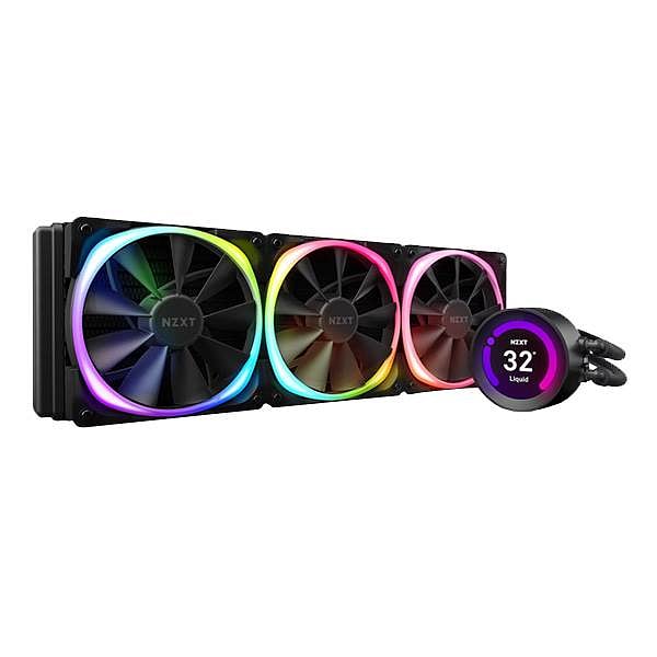 NZXT Kraken Z73 360 RGB LCD Black  Refrigeración Líquida