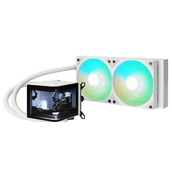 TRYX Panorama 240 ARGB  Refrigeración Líquida Blanca Pantalla curva AMOLED 65