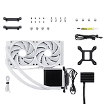 TRYX Panorama 240 ARGB  Refrigeración Líquida Blanca Pantalla curva AMOLED 65 TRYX Panorama 240 ARGB  Refrigeración Líquida Blanca Pantalla curva AMOLED 65