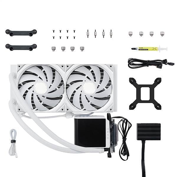 TRYX Panorama 280 ARGB  Refrigeración Líquida Blanca Pantalla curva AMOLED 65