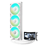 TRYX Panorama 360 ARGB  Refrigeración Líquida Blanca Pantalla curva AMOLED 65 TRYX Panorama 360 ARGB  Refrigeración Líquida Blanca Pantalla curva AMOLED 65