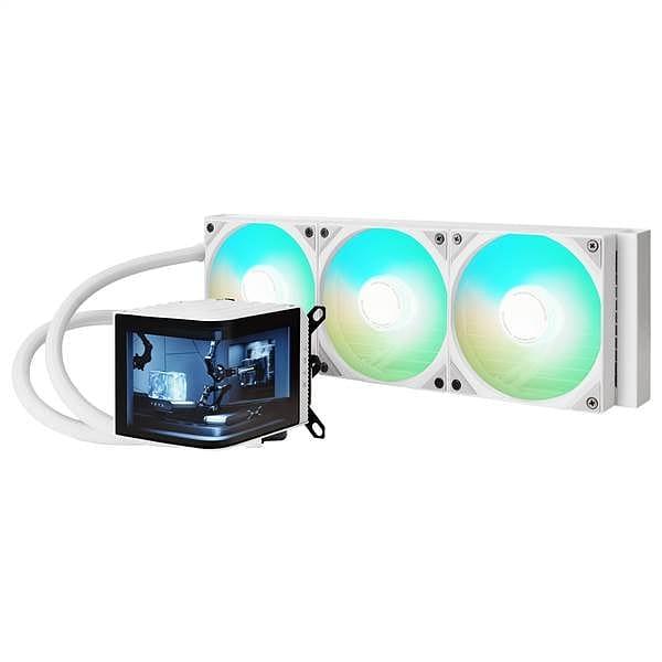 TRYX Panorama 360 ARGB  Refrigeración Líquida Blanca Pantalla curva AMOLED 65