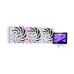 XYZ Hydroview 360 ARGB  Refrigeración Líquida LCD Blanca